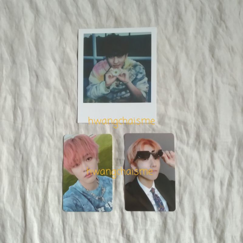 Polaroid PC Photocard Mark Chenle Jisung Agent Hello Future