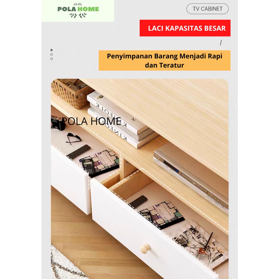 Pola Rak TV Buffet TV cabinet Minimalis Modern