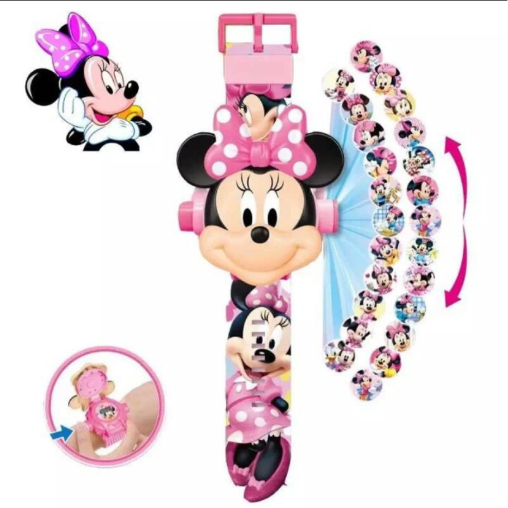 Jam Anak Minnie Mouse Jam Tangan Anak Perempuan Jam Fashion Anak Trendy