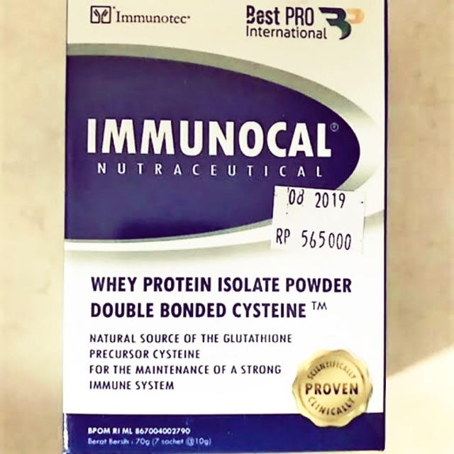 Immunocal whey protein 1 sachet