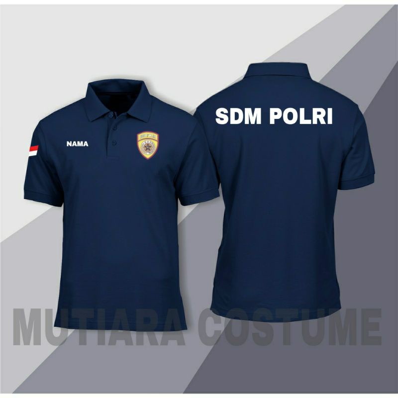 KAOS POLISI/KAOS WANGKI SDM POLRI