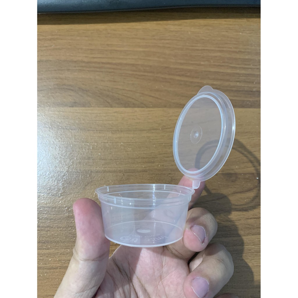 Tempat Saos Plastik 35 ml/ Cup Sambal / Sauce Container