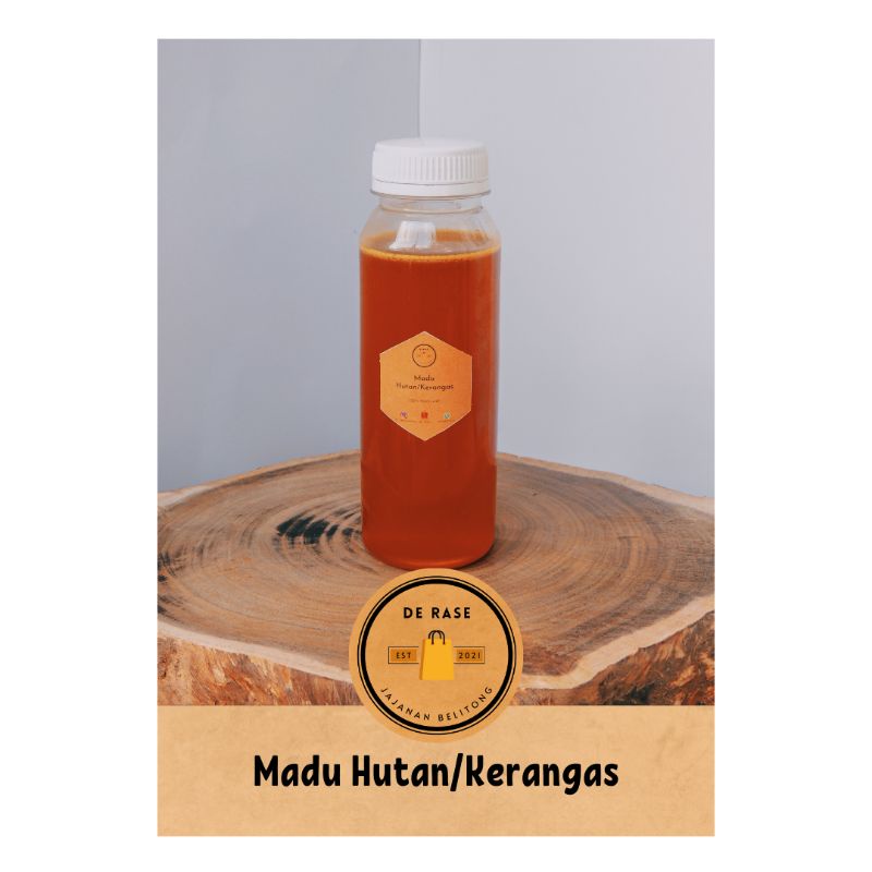 

de_rase Madu Hutan/Kerangas Asli Belitong Kemasan 250 ml