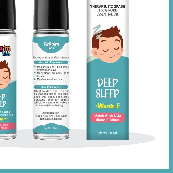 Membuat Anak Tidur Lebih Nyenyak - SIBAIM KIDS DEEP SLEEP Essential Oil 10ml by psikopediastore