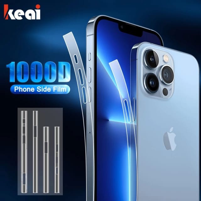 ANTI GORES FULL BEZEL IPHONE 16 15 14 13 12 PRO MAX MINI PLUS SIDE BODY PROTECTOR