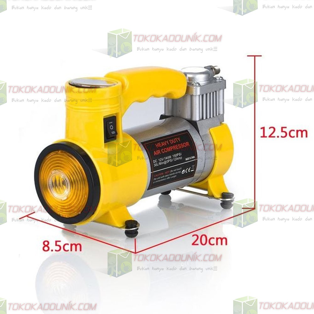 Portable Cyclone Air Compressor - pompa angin 150 PSI
