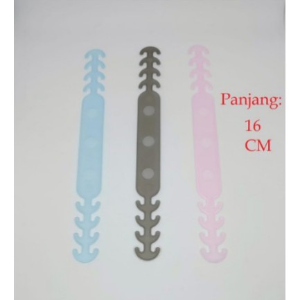[CO Rp1K] Kait Tali Masker Hijab / conector hijab Tali Silicone Penyambung Masker Hijab