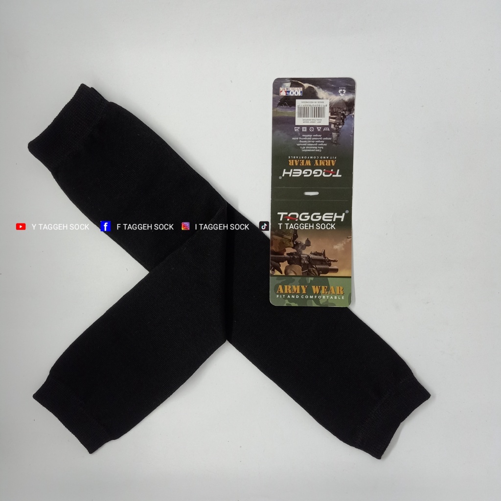 MANSET TANGAN HITAM POLOS PRIA DAN WANITA | HANDSOCK