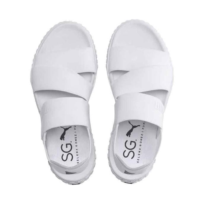 Berkualitas Sandal Wanita Puma X Selena Gomez White - 370758-02