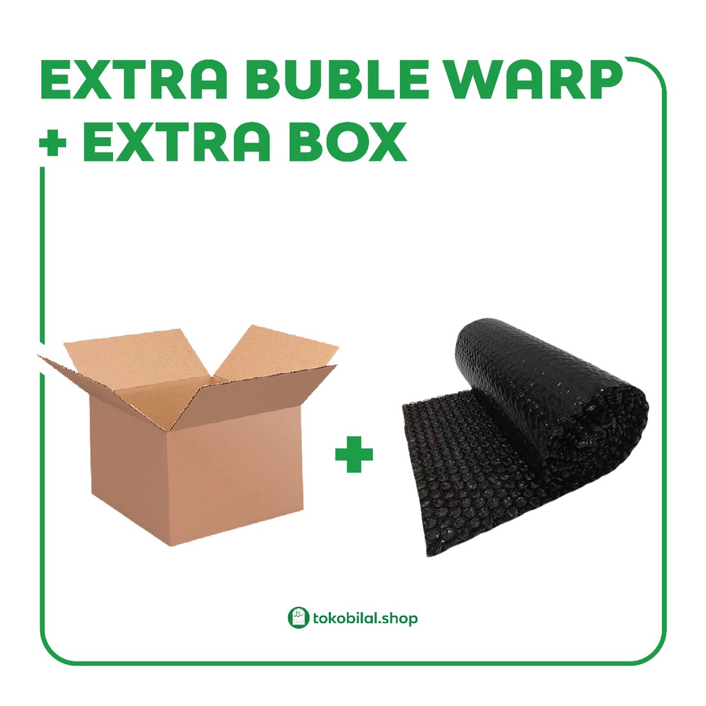 

extra bubble wrap dan dus toko bilal