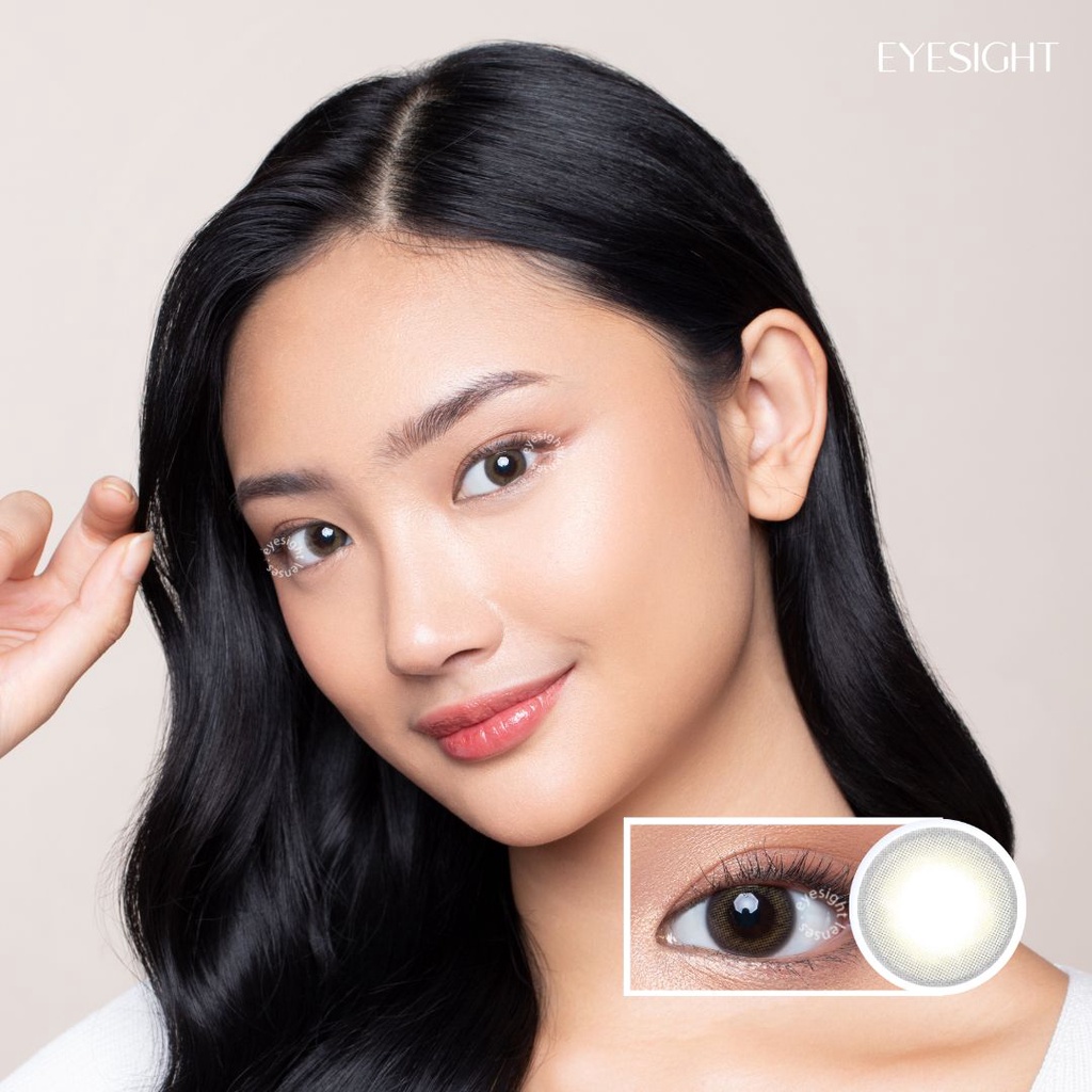 EYESIGHT LENSES Softlens Kitty Kawaii Mini Primo Gray (2pcs/sepasang)