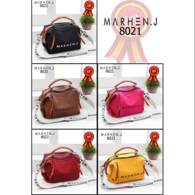 MARHEN J Vintage Style Double Zipper HandBag