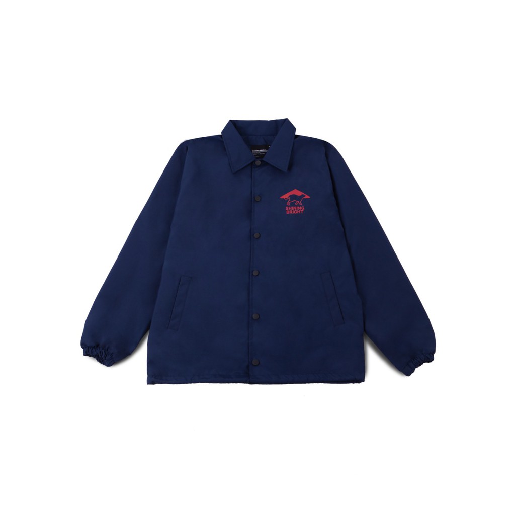 Shining Bright Neco Coach Jacket - Navy