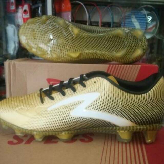 SEPATU BOLA Specs(PROMO) Swervo Thunderbolt GOLD