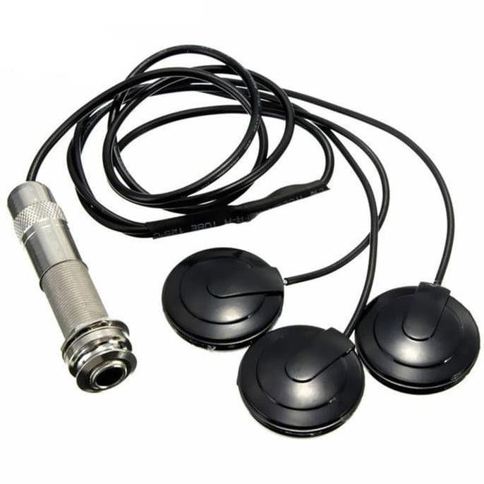 Sale Guitar Pickup 3 Transducer System Piezo Guitar Accessories Pickup For