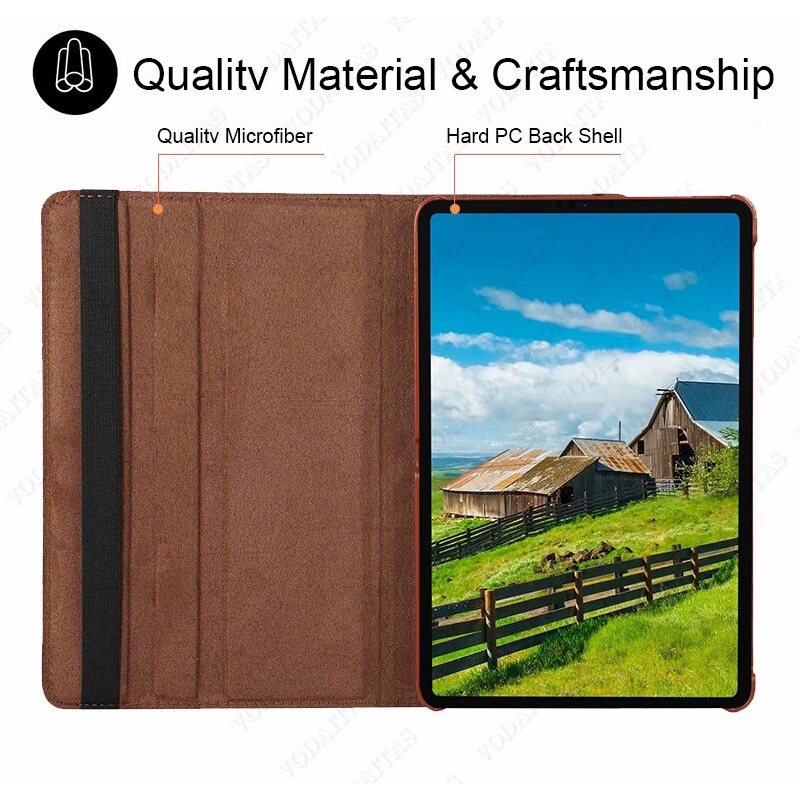 Case Bahan Kulit Pu Rotasi 360 Derajat Dengan Stand Pen Untuk Xiaomi Mipad 5 Mipad 5 Pro 11 Inch 5 Pro 11 2021