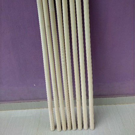 rotan batangan toya/tongkat per meter tebal 2-3 cm