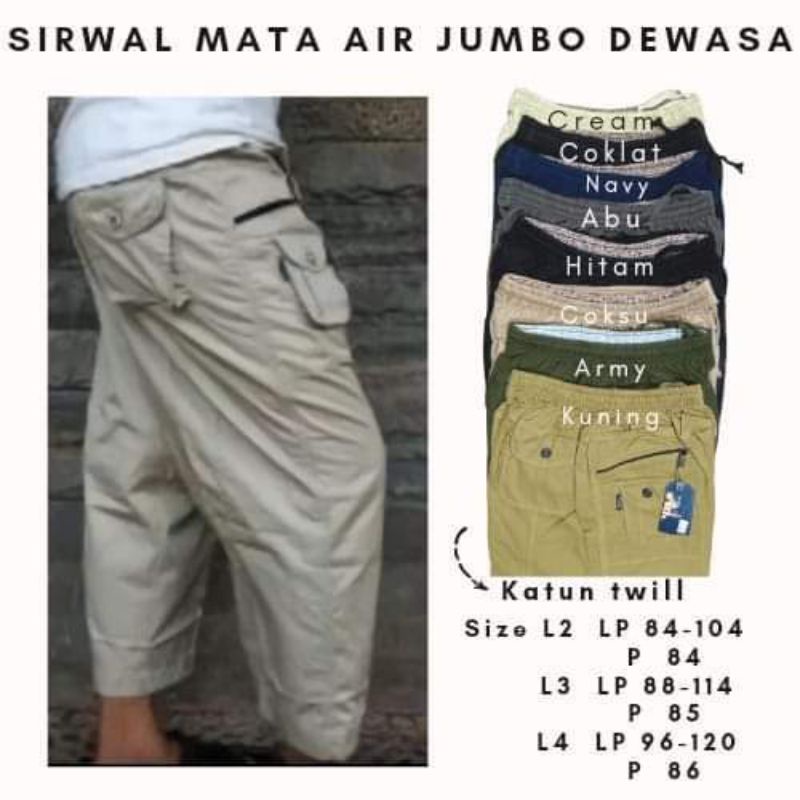 SIRWAL MATA AIR DEWASA JUMBO