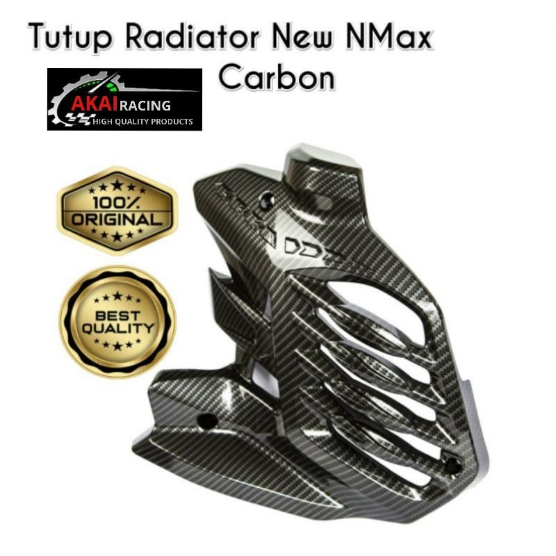 Cover Radiator Nmax New/Aerox New Karbon Tutup Radiator Nmax New 2020-2021-2022/Aerox 2021 Karbon