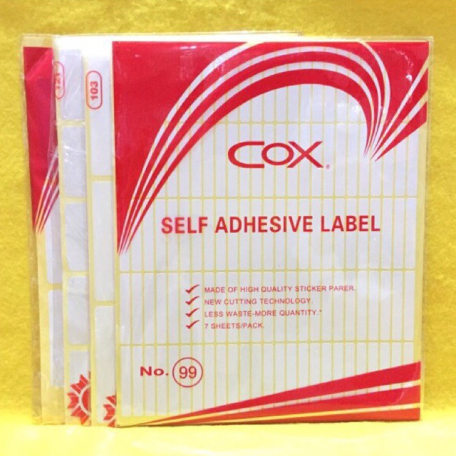 

Stiker Label Undangan / Self Adhesive Label (MEREK RANDOM)