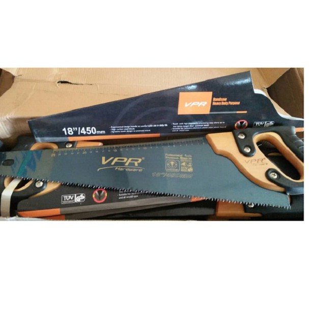 PROMO GERGAJI KAYU MURAH Gergaji Gorok Kayu Professional Hand Saw 18 inch 450 CAMEL-3