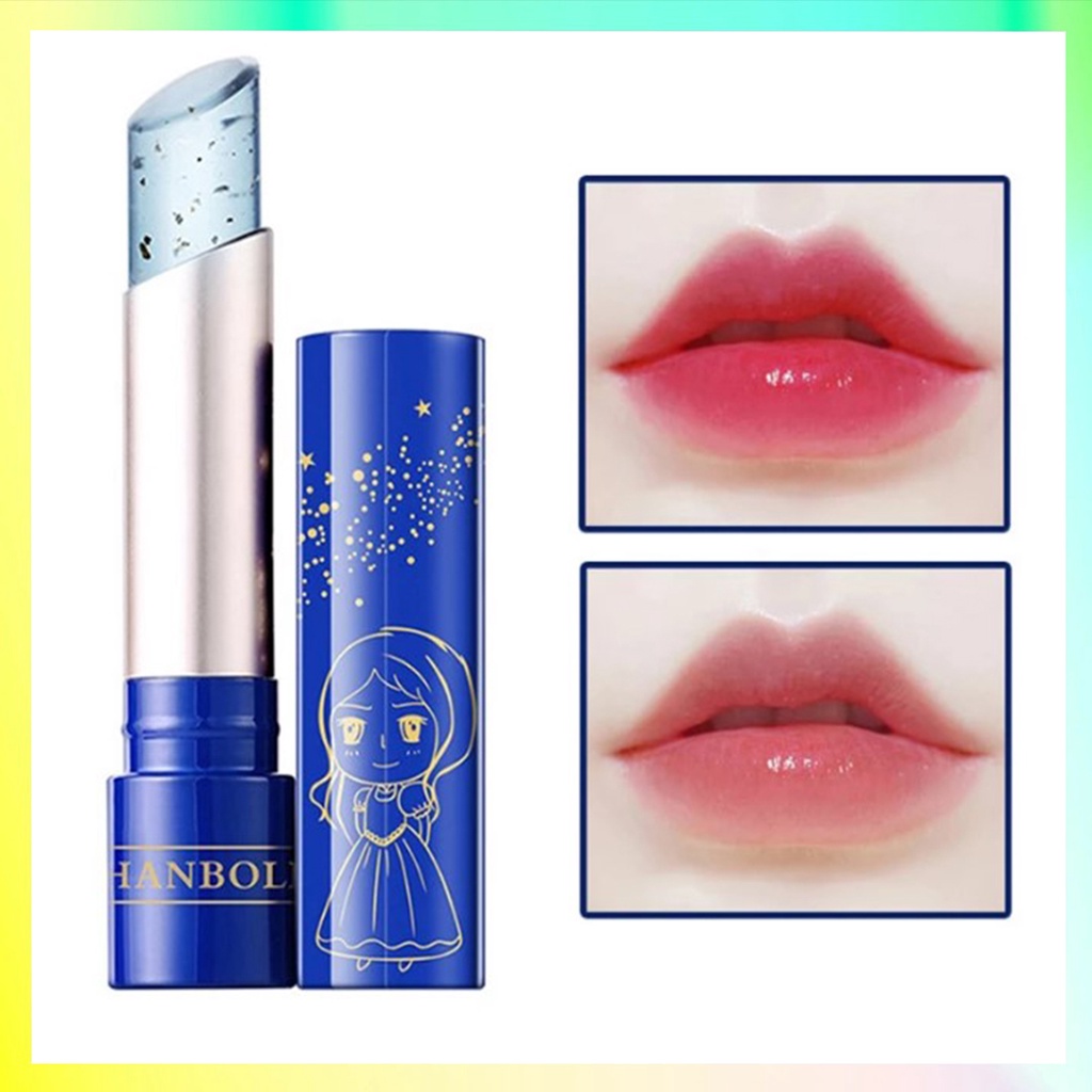 HANBOLI Lip Balm 24K Gold Princess Rose Oil ENLIGHTENING Pelembab Bibir XX017