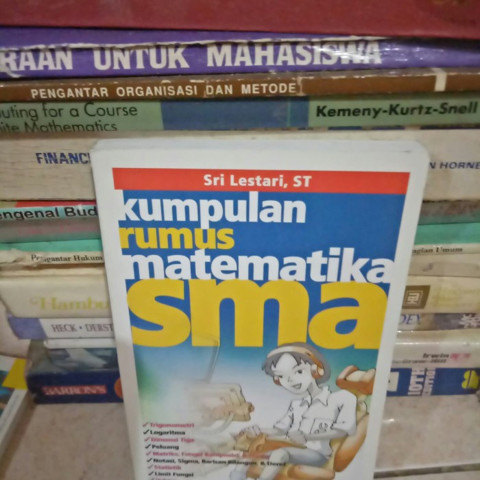 ORI BEKAS KUMPULAN RUMUS MATEMATIKA SMA