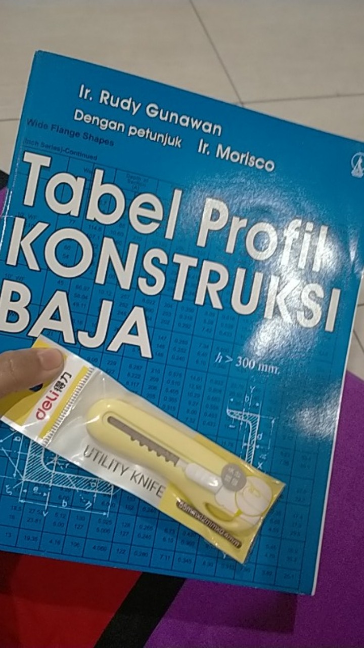 Tabel Profil Konstruksi Baja