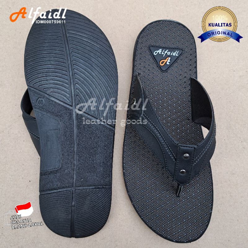 Sandal Pria Casual Sendal Jepit Cowok Kualitas Original Alfaidl