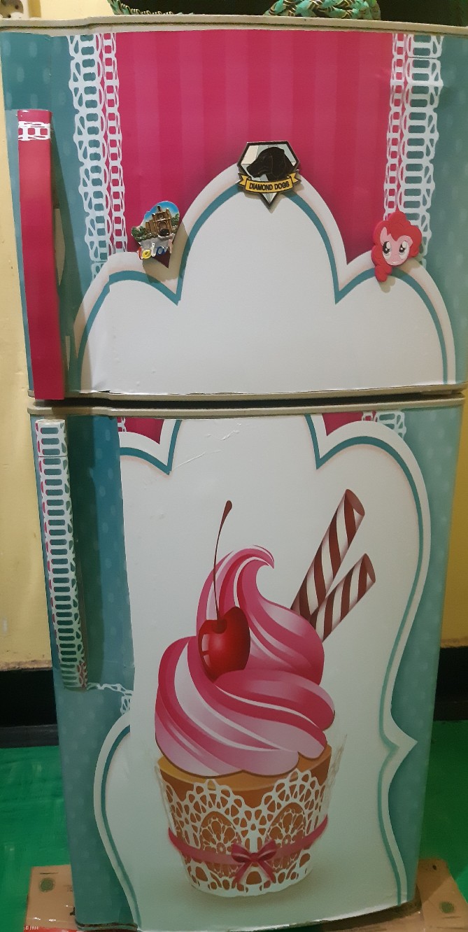 Stiker Kulkas Motif Chocolate A5