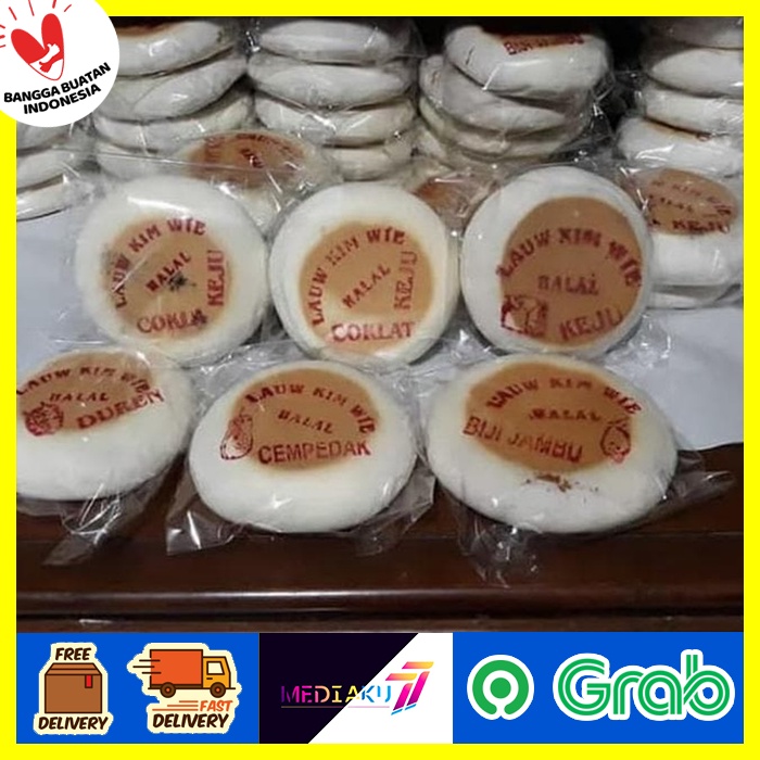 

Tiong Ciu Pia Lauw Kim Wie /MoonCake / Kue Bulan / Halal / Varian Rasa