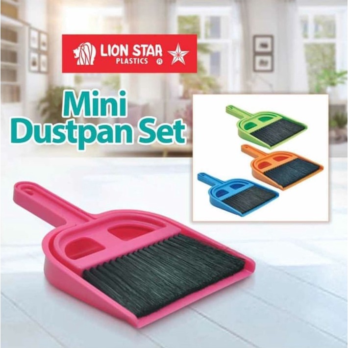 Sapu Pengki Mini BP 2 Mini Dustpan Set Lion Star