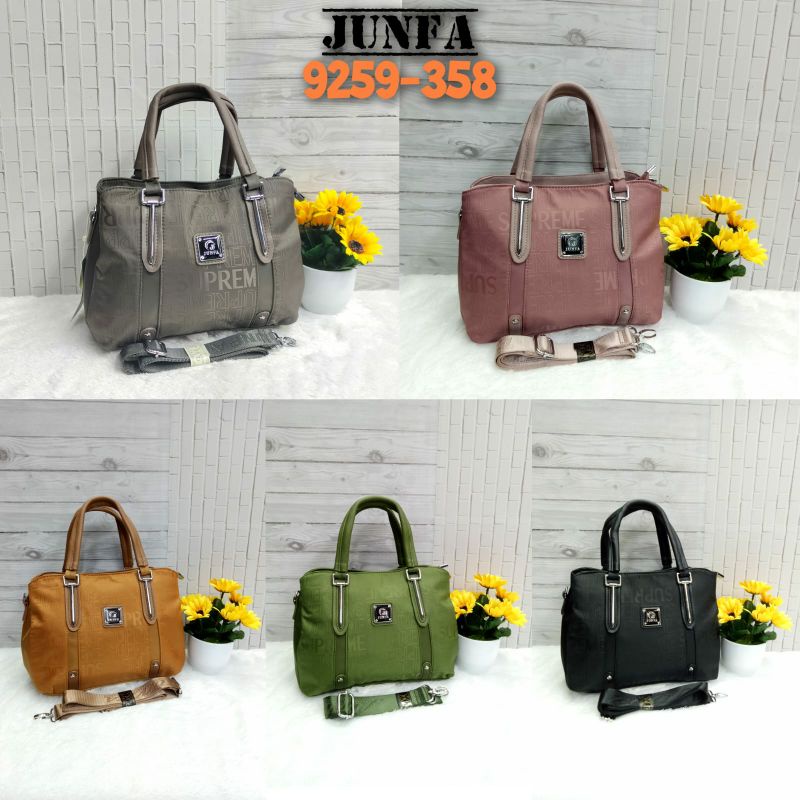 Tas wanita selempang handbag junfa parasut 9259-358 Premium