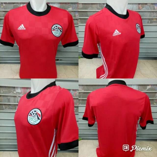 JERSEY BOLA MESIR HOME WORLD CUP PIALA DUNIA 2018 RUSSIA GRADE ORI BARU