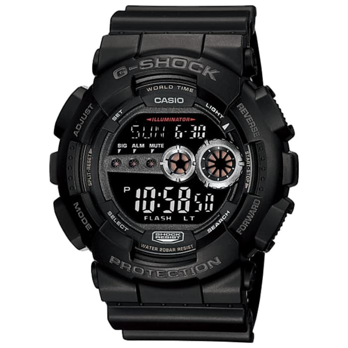 CASIO G-SHOCK GD-100-1B / GSHOCK GD100 ORIGINAL  GARANSI RESMI