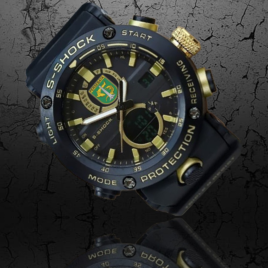 (WATER RESIST) Jam Tangan PERSEBAYA motif 1 DT - EXCLUSIVE