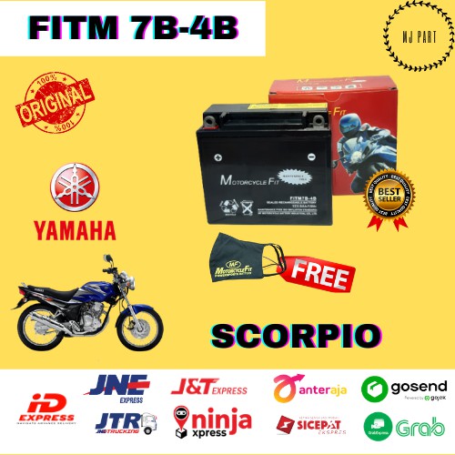 Aki Motor MF GM7B-4B Yamaha Scorpio GS YUASA MOTOBATT BATRE MOTOR AKI MURAH AKI BAGUS ORIGINAL BARU
