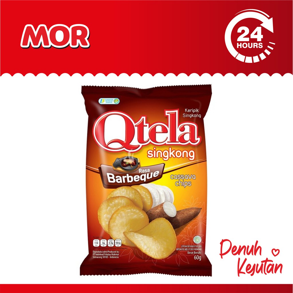 

QTELA Barbeque Keripik Singkong 60 gr