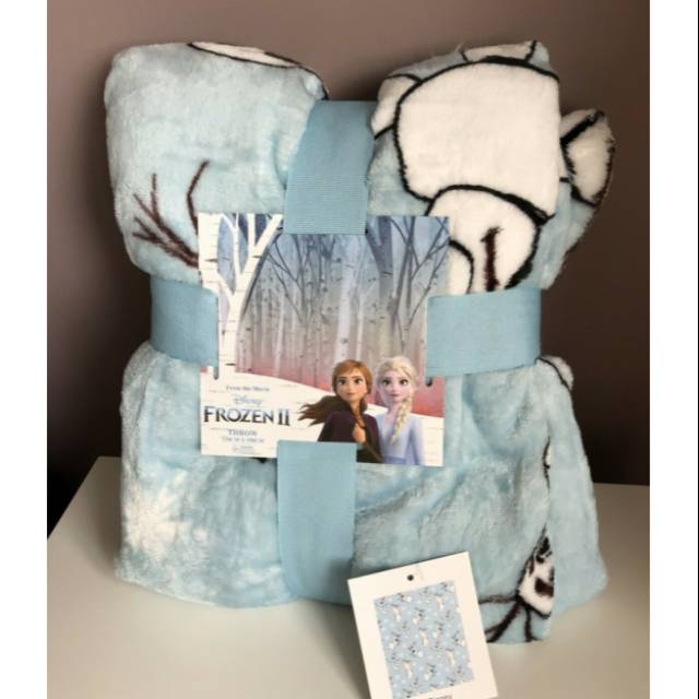 Disney Throw Frozen 2 - Olaf Edition (Ori UK Selimut Bulu)