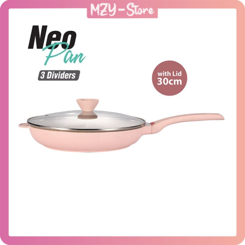 Stein Neo Pan 30 Cm Frypan Sekat 3 Steincookware Neopan 3 Divider + Heat Detector