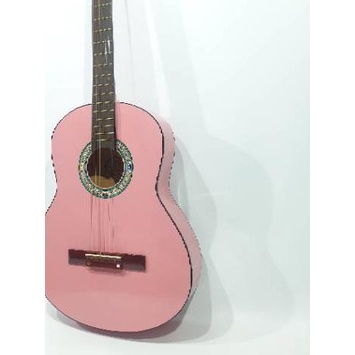 ۝ Gitar Akustik Merk Yamaha Warna Pink Bulat Senar String Jakarta Murah ♕