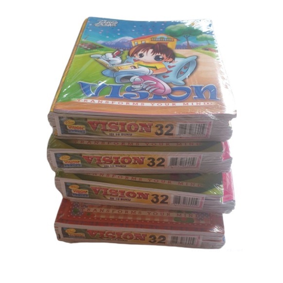 Buku Tulis Vision 32 Lembar Per Pack Isi 10 Pcs