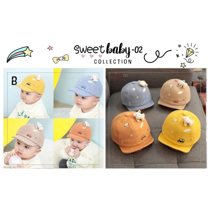 Topi Anak 1-2T Import Lucu / Telinga