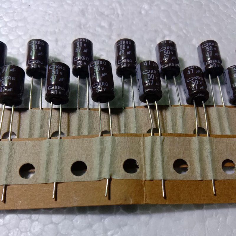 elco 50v. 47uf elco kwalitas bagus Rentengan