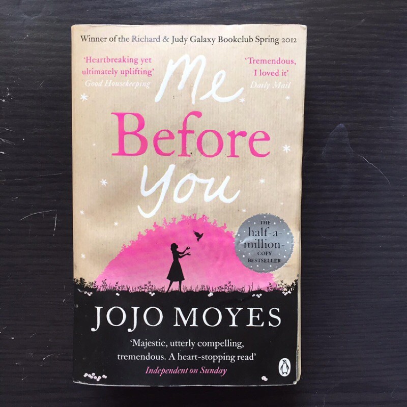 me before you by jojo moyes preloved [booked]