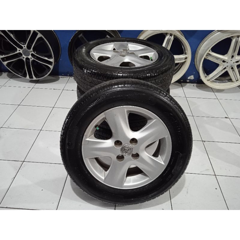 velg mobil bekas vios ring 15 plus ban seken murah berkualitas