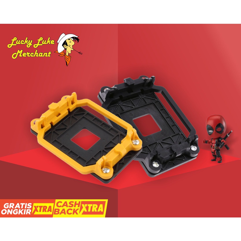 Bracket Processor CPU AMD Am2 AM2+ AM3 FM1 FM2 braket tatakan kipas