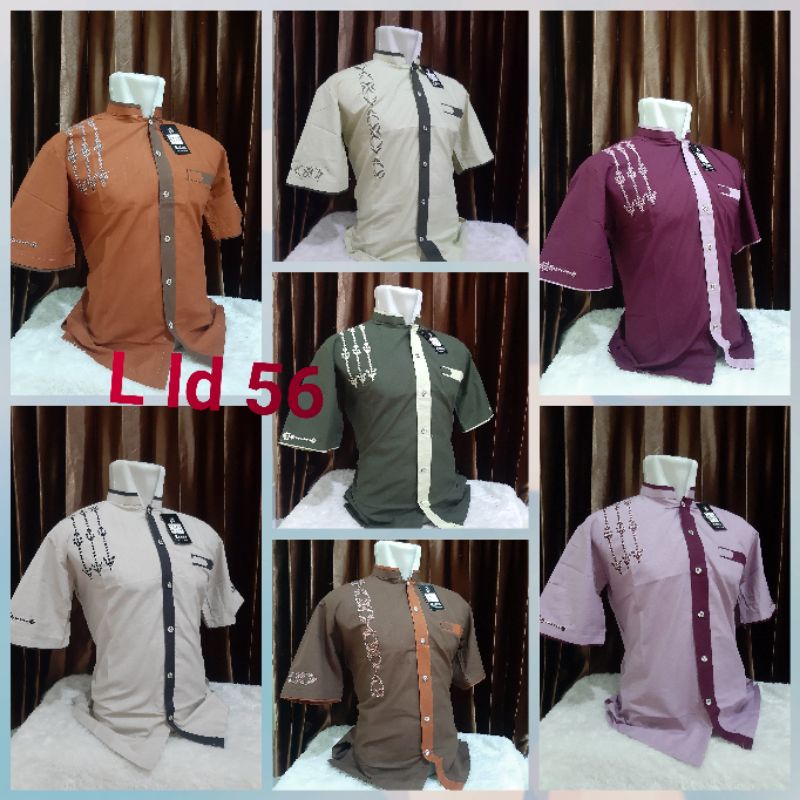 BAJU KOKO DEWASA PRIA BAHAN FULL KATUN COTTON HALUS PREMIUM ELEGAN MURAH