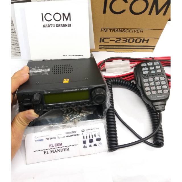 RADIO RIG ICOM IC 2300H VHF JUAL RIG ICOM IC 2300 ORIGINAL RESMI