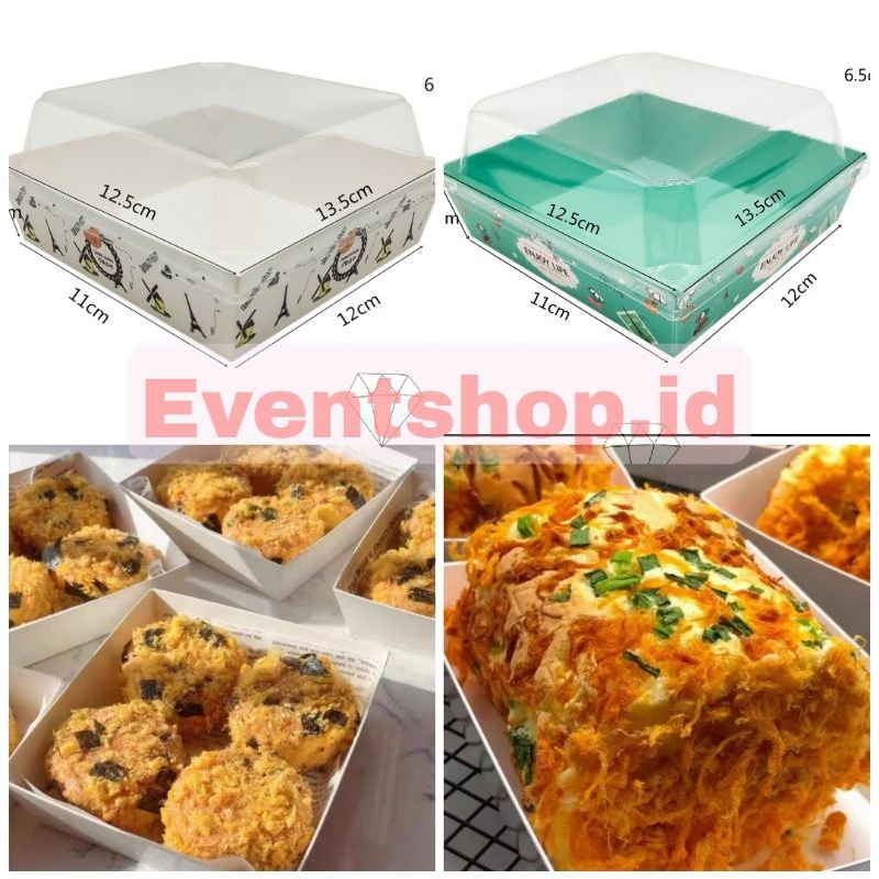 paper box/box burger/kotak burger/lunch box/kotak kue/box kue/kotak